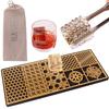 Ice Press Craft Modern Ice Molds Stamps For Cocktails Whiskey Bourbon Maker Brass Custom Ice Cube Stamp Fast Patterns Bartender Accessories view 1