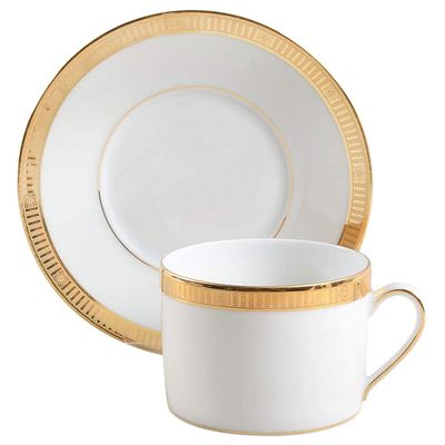 Bernardaud Madison Gold Cup & Saucer