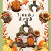 Hodao Harvest LoveThanksgiving Pumpkin Gnome Couple Embrace Figurines-Adorable Fall Pumpkin Gnomes Home Indoor Tabletop Decoration-Fall Thanksgiving Gifts view 4