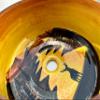 Landscape Bathroom Yellow Sink, Ceramic Round View Washbasin, Vanity Vessel Sink, Powder Room Sink, Guest Bathroom Remodeling, Animal Lover (Diameter: Faucet) view 2
