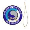 29th Infantry Division Charming Ceramic Christmas Tree Hanging Ornaments 2.9in Elevate Home Decor Indoors Outdoors view 2