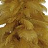 Brown Ostrich Feather Christmas Tree, Real Bird Feather Branches, Metal Stand Included (2FT) view 2