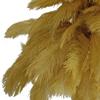 Brown Ostrich Feather Christmas Tree, Real Bird Feather Branches, Metal Stand Included (2FT) view 4