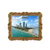 South Beach Miami Beach Florida USA Refrigerator Magnet 3D Travel Souvenir Fridge Decoration Magnetic Sticker Craft Collection view 1