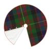 DKJlitter Christmas Tree Skirt, Clan Carnegie Tartan Plaid Xmas Tree Skirts Mat Farmhouse Rustic Xmas Holiday Indoor Party Outdoor Decoration 30 inches view 4