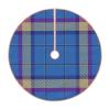 DKJlitter Christmas Tree Skirt, Clan Ciam of Ely Tartan Xmas Tree Skirts Mat Farmhouse Rustic Xmas Holiday Indoor Party Outdoor Decoration 30 inches view 2