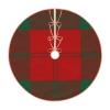 MIZIBAO Christmas Tree Skirt Scottish Tartan Erskine Plaid Rustic Xmas Tree Skirts Mat Festive Decoration for Merry Christmas and New Year Holiday Party 48" view 2