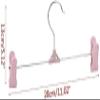 Coat Rack,Clothes Organizer Clothes Hangers/Coat Hangers 10 Pack Pants Hangers with Clips Space Saving Skirt Hanger Adjustment Plastic Clip Hanger for Jeans Skirt Hangers Hangers (Color : White) (Co view 2
