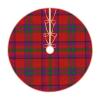 MIZIBAO Christmas Tree Skirt Scottish Tartan Fiddes Plaid Rustic Xmas Tree Skirts Mat Festive Decoration for Merry Christmas and New Year Holiday Party 36" view 2