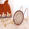 Kopida Plate Display Stands, Iron Easel Plate Holder Display Stands Metal Frame Holder for Picture, Photo, Decorative Plate Dish, Tabletop Art view 3