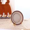Kopida Plate Display Stands, Iron Easel Plate Holder Display Stands Metal Frame Holder for Picture, Photo, Decorative Plate Dish, Tabletop Art view 4