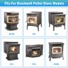 Burn Pot for Breckwell Big E SP1000/P1000, P23, P22 Maverick, P24 P24I Blazer, P2700, P4000, P2000, P2000I, P23I Pellet Stoves, A-S-BURNPOT Burn Pot for Breckwell Pellet Stove view 2