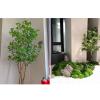 ESRADA Artificial Olive Tree,Tall Faux Potted Olive Silk Tree Horse Drunken Wood Branches and Fruits Artificial Green Plant for Home Decoration Office, Modern Living Room H: 3.5m view 4