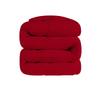 Epic Cotton 1 PC Wavy Stitching Comforter Lightweight Red, Soft Breathable Super King Size, Duvet Insert, All Season Winter Warm Microfiber Down Alternative Quilt with Corner Tabs - 98x116 inch view 3