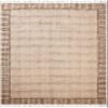 Kilim Rug 5x7 Area Rug Gray & Beige Cotton Dhurrie Geometric Thick 0.19 inches Stone Easy Washable Rug Hand Wash Cotton Carpet Flatweave Rug Indoor Outdoor Rugs for Living Room, Bedroom view 1