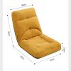 NaKeah Foldable Lazy Sofa Chair, 5-Position Adjustable Floor Chair, Padded Gaming Recliner for Reading Living Room Bedroom Indoor,C view 2