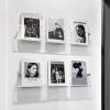Acrylic Magazine Rack Wall Mounted, Magazine Holder for Bathroom/Office, Multipurpose Magazine File Holder, Brochure Holder Magazine Display Shelf ( Color : Expansion Screws , Size : 50cm/19.7in ) view 1