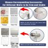 Acrylic Magazine Rack Wall Mounted, Magazine Holder for Bathroom/Office, Multipurpose Magazine File Holder, Brochure Holder Magazine Display Shelf ( Color : Expansion Screws , Size : 50cm/19.7in ) view 4
