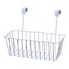 IEUDNS Grid Storage Baskets with Hooks, Metal Hanging Basket,Kitchen Storage Organizer Holder, Over Cabinet Door Basket for Kitchen view 1