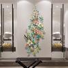 ALKANI Metal Flower Wall Decor Modern Flower Decoration Wall Sculpture Hanging Art Decoration Rustic Wall Decor Sofa Background for Living Room Bedroom Study Office view 1