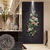 ALKANI Metal Flower Wall Decor Modern Flower Decoration Wall Sculpture Hanging Art Decoration Rustic Wall Decor Sofa Background for Living Room Bedroom Study Office view 4