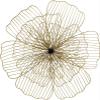 ALKANI 3D Metal Wall Decor Flower Art Wall Sculpture Hollow Wrought Iron Floral Wrought Iron Floral Wall Decoration Modern Wall Art Unique Art Decor Background Wall Decorations view 1