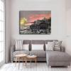World War II German Tank War Poster Canvas Print Painting Picture Wall Art Home Hallway Bedroom Living Room Decor (Frame,16x20 inch) view 3
