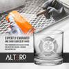 Alterd Industries Welder Gifts - Fabricator, Fabrication, Welder Accessories, Welding gifts, Welder, Gifts for welder, New dad gifts, Father's Day gift (Whiskey Decanter Set, Welding Flames) view 4