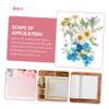 EXCEART DIY Dried Flowers Craft Kit Natural Pressed Flower Embellishments for Handmade Accessories Suitable for Jewelry Making Scrapbooking and Home Decor view 2