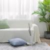 Cotton Bed Blanket, Breathable Bed Blanket Twin Size, Cotton Thermal Blankets Twin, Cozy and Soft Woven Blankets, Lightweight Fall Blankets 43x63Inch view 2