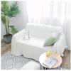 Cotton Bed Blanket, Breathable Bed Blanket Twin Size, Cotton Thermal Blankets Twin, Cozy and Soft Woven Blankets, Lightweight Fall Blankets 43x63Inch view 3