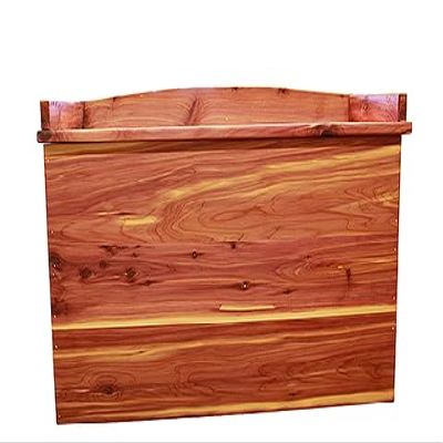 40" real wood cedar chest, hope and blanket box, storage for wool clothes, hunting clothes, baby items to be saved in tis chest