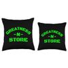 Shirts of Greatness Greatness-N-Store Original Logo Throw Pillow, 18x18, Multicolor view 3