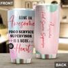 Awesome Food Service Supervisor Tumbler Stainless Steel 20oz, Funny Food Service Supervisor Gifts Bulk For Birthday Christmas, Office Gifts For Men Women Work Friend Coworker Driking Coffee Cup view 4