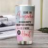 Awesome Community Service Officer Tumbler Stainless Steel 20oz, Funny Community Service Officer Gifts Bulk For Birthday Christmas, Office Gifts For Men Women Work Friend Coworker Driking Coffee Cup view 2
