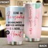 Awesome Community Service Officer Tumbler Stainless Steel 20oz, Funny Community Service Officer Gifts Bulk For Birthday Christmas, Office Gifts For Men Women Work Friend Coworker Driking Coffee Cup view 4