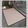 ARCOFF Diatomaceous Earth upholstered Bathroom Floor mat Toilet Quick Drying Household Absorbent mat Toilet Non-Slip Foot mat Carpet Door mat view 4