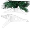 CLISPEED Christmas Tree Display Stand Christmas Tree Stand Small Tree Fixator Christmas Tree Turning Stand Holiday Tree Base Kickstand Home Xmas Tree Supplies Plastic Holder Iron Frame 15c view 1