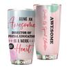Awesome Director Of Special Education Tumbler Stainless Steel 20oz, Director Of Special Education Gifts Bulk For Birthday Christmas, Office Gifts For Men Women Friend Coworker Driking Coffee Cup view 1