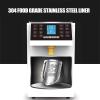 Commercial Fructose Dispenser, 8L Automatic Fructose Quantitative Machine, Syrup Dispenser, LCD Display, 16 Groups Fructose Outlet, for Milk Tea, Fruit Juice Drinks, Coffee view 3