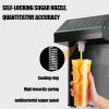 Automatic Fructose Dispenser, 8L Commercial Fructose Quantitative Machine, 16 Grid Intelligent Memory Buttons, 304 Stainless Steel Liner, for Milk Tea, Fruit Juice Drinks, Coffee view 4