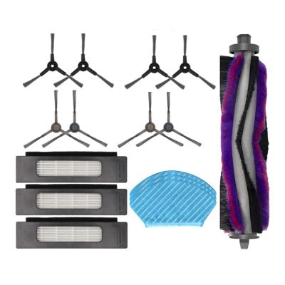 15Pcs, Compatible for Midea M7/I10/M71CN/M7Pro/M7Max Vacuum Cleaner Main Side Brush HEPA Filter Mop Cloth Parts