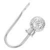 OSALADI Wall Mounted Curtain Tieback Hooks Decorative Curtain Holders for Drapery Elegant U-Shaped Design Easy Installation Finish for Home Decor view 1