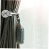 OSALADI Wall Mounted Curtain Tieback Hooks Decorative Curtain Holders for Drapery Elegant U-Shaped Design Easy Installation Finish for Home Decor view 3