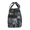 Aerial Night of View Hong Kong print Lunch Bag Portable Insulated Reusable Tote Bag Lunch Box For Work Camping Travel Picnic view 4