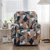 4-Pieces Recliner Couch Cover with Pockets Lazy Boy Recliner Slipcovers 1 Seat Stretch Printed Recliner Chair Cover Non Slip Recliner Furniture Protector for Living Room with Elastic Bottom ( Color : view 2