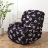 4-Pieces Recliner Couch Cover with Pockets Lazy Boy Recliner Slipcovers 1 Seat Stretch Printed Recliner Chair Cover Non Slip Recliner Furniture Protector for Living Room with Elastic Bottom ( Color : view 2