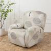 4-Pieces Recliner Couch Cover with Pockets Lazy Boy Recliner Slipcovers 1 Seat Stretch Printed Recliner Chair Cover Non Slip Recliner Furniture Protector for Living Room with Elastic Bottom ( Color : view 2