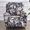 4-Pieces Recliner Couch Cover with Pockets Lazy Boy Recliner Slipcovers 1 Seat Stretch Printed Recliner Chair Cover Non Slip Recliner Furniture Protector for Living Room with Elastic Bottom ( Color : view 2
