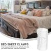 Holibanna Bed Sheet Holders Quilt Fixers for Household Windproof Quilt Clips Sofa Mat Clamps view 2